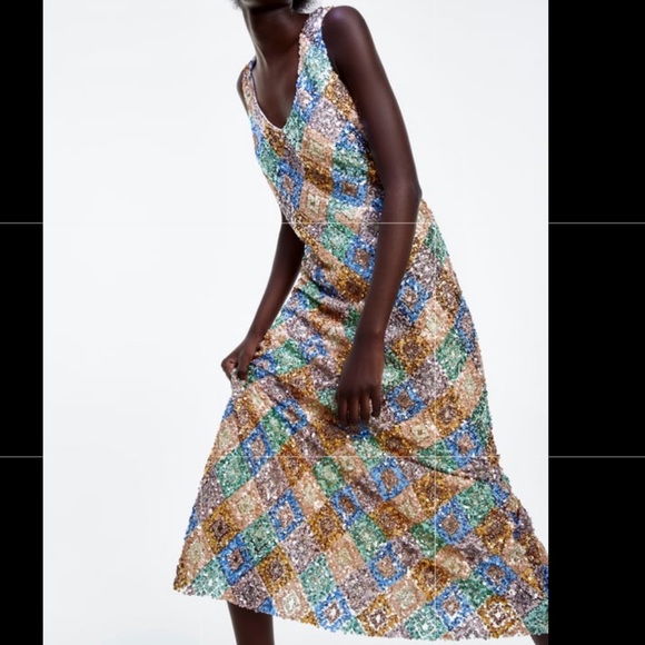 Zara Dresses & Skirts - Zara sequin dress